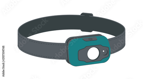 Headlamp Rechargeable Camping Light with Adjustable Strap