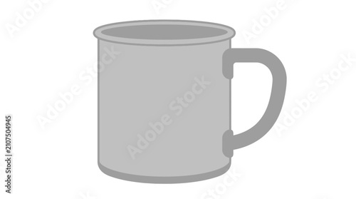 Camping Stainless Steel Mug with Handle for Outdoor Use