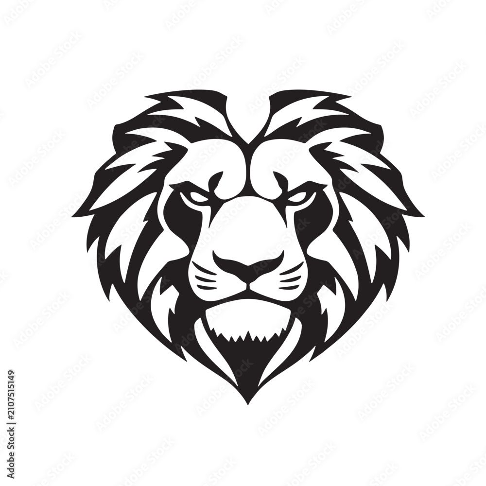 Fototapeta premium Adobe Illustrator lion Vector 