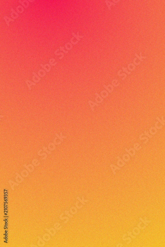 Vibrant Pink and Yellow Gradient Background with Grainy Noise Texture
