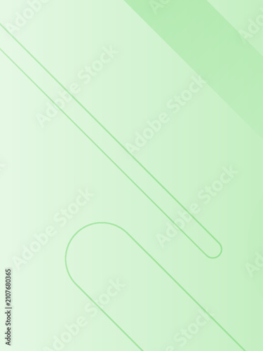 White abstract wide banner background with green geometric shapes. Minimal geometric. Modern futuristic concept. Suit for cover, header, business, presentation