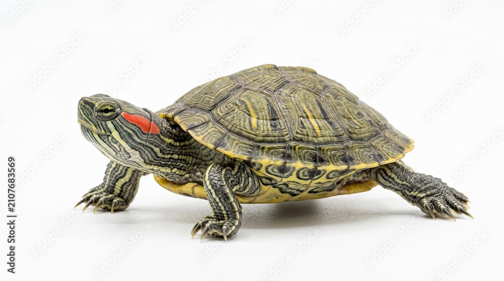 Obraz premium turtle on a white background