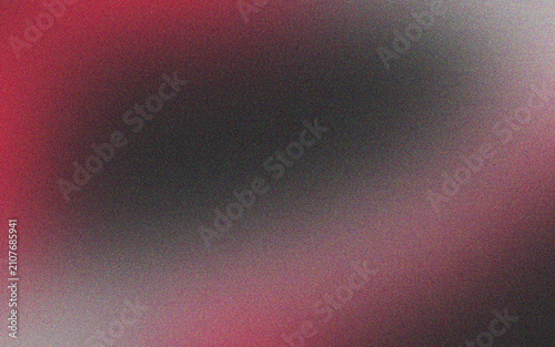 Foto Abstract Crimson Grainy Gradient Background with Soft White Highlights and Dark Blurred Shadows for Premium Graphic Design