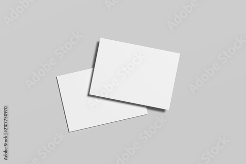 Postcard Blank Mockup