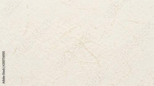 Minimalist light cream handmade paper texture with subtle fibers, off white