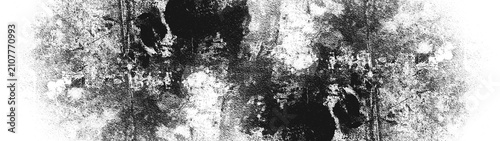Screen print distressed overlay pattern banner panorama long wide - Grunge gr...