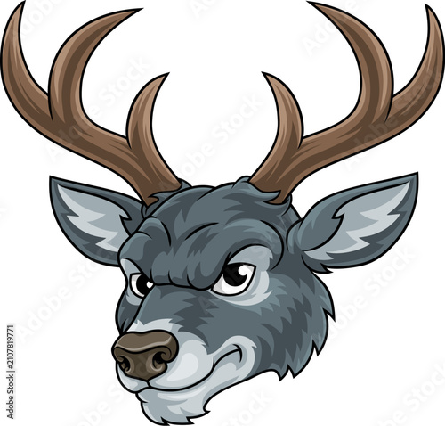 Stag Antlers Deer Sport Tea...