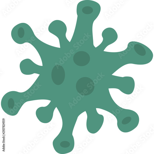 Virus Cell Illustration