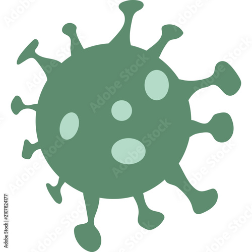Virus Cell Illustration