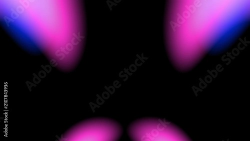 Abstract Purple Blue Blurred Light Background