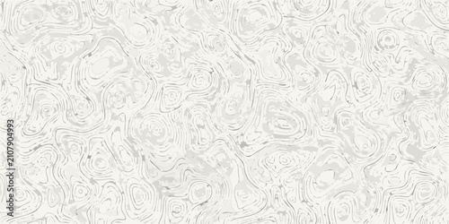 Obraz na plátne Seamless topographic map pattern featuring swirling lines and subtle gray colora