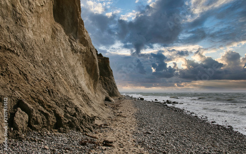 Steilküste bei Ahrenshoop an der Ostsee
