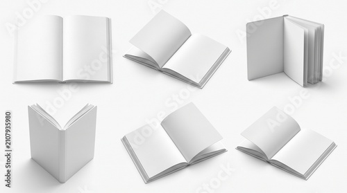 Bild auf Leinwand Realistic Magazine Blank
