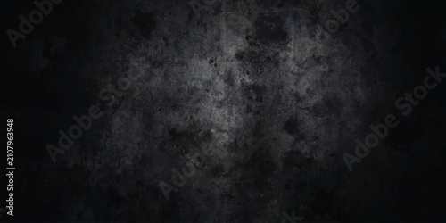 Dark Grunge Concrete Wall Texture Background for Industrial Design
