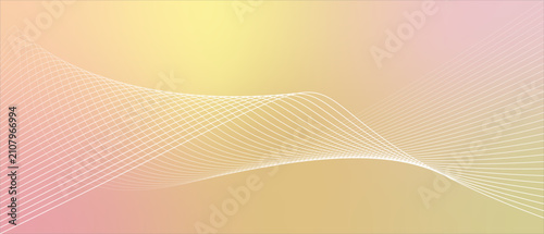 Wavy lines creating abstract flowing modern background