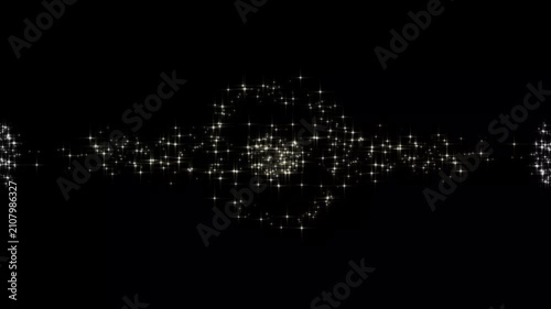 Center sparkle burst particle effect overlay black screen free download | shining stars expansion explosion vfx background motion graphics video ultra hd, 4k stock footage element. loop