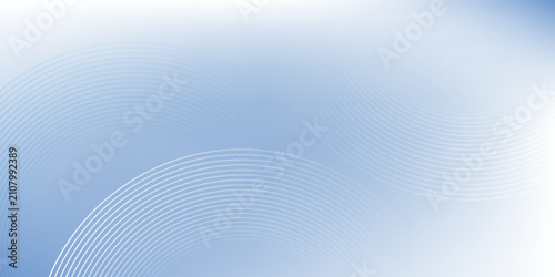 An abstract light blue gradient background with thin white curved lines. A minimalist and modern design with a fresh, clean feel.