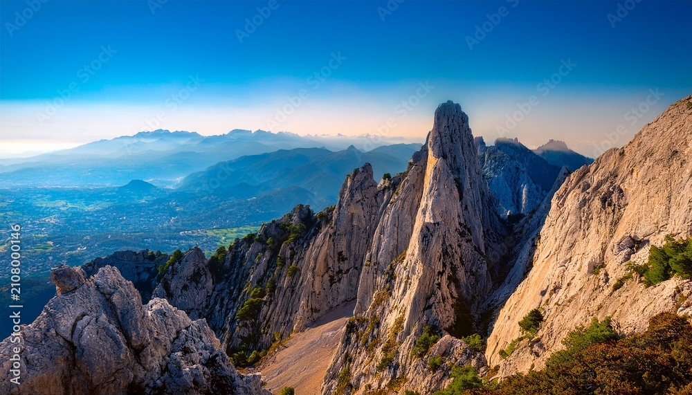 Fototapeta premium Alps Moutains Peak Nice Rock Rock Europe Nature Mountains Landscape Travel Scenic Panorama