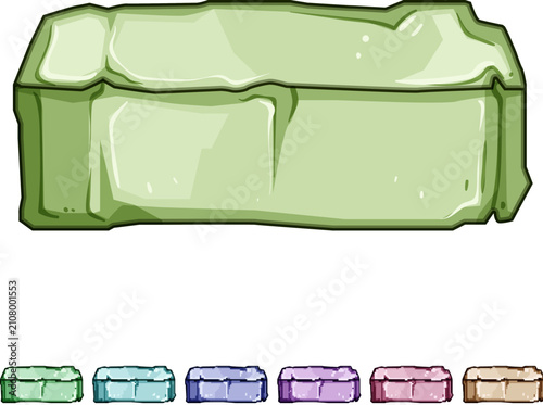 Fotografie soap stone platform cartoon