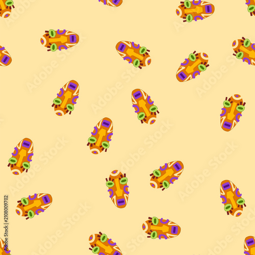 Foto pattern ceremony tribal mask cartoon