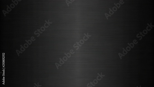 Obraz na plátne Luxury black hairline metal background with a sophisticated and elegant appearance