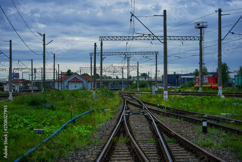 railway in the countryside