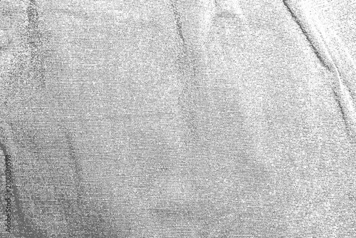 Distressed Artistic Gray Fabric Texture Overlay. Recycled Textured Concept and Subtle Craft Grain Background