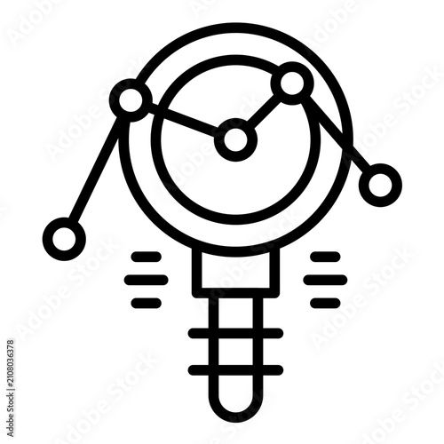 Obraz na płótnie Accuracy Icon
