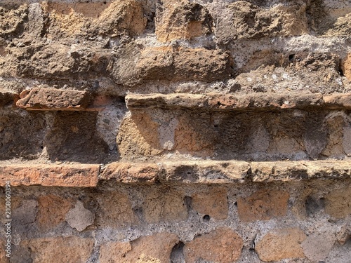 Photography Brick wall from the Roman Empire, Rome, Italy
