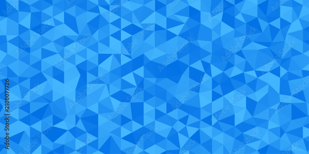 Fototapeta premium blue abstract triangle background