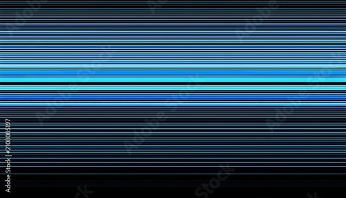 Abstract Blue And Black Horizontal Lines Background