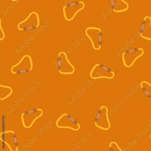 Photography pattern sport carabiner clip cartoon
