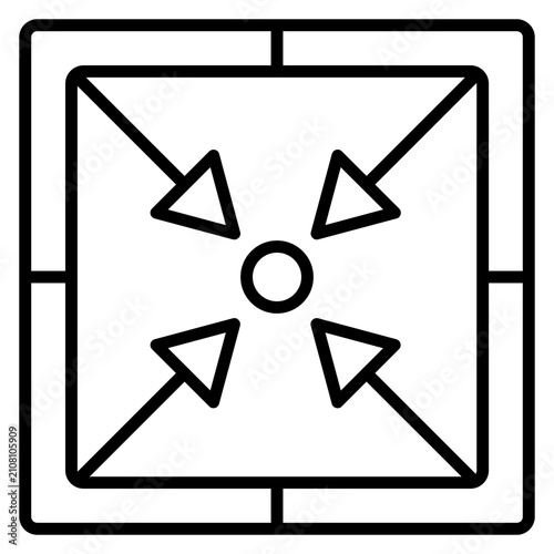 Photography Borderless Icon