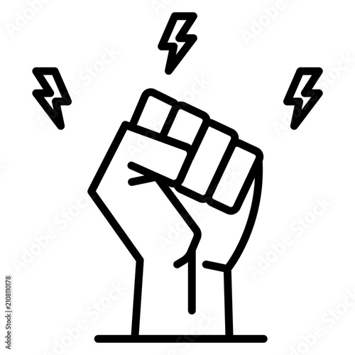 Fotografie Resistance Icon