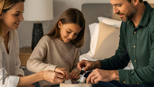 Happy Family Bonding at Home with Essential Oils