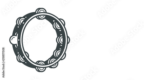 Percussion instrument tambourine musical rhythm