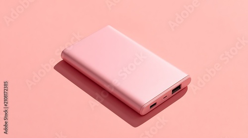 Portable Black USB Flash Drive Isolated on White Background for Digital Data Storage Computer Technology and Memory Device Concept