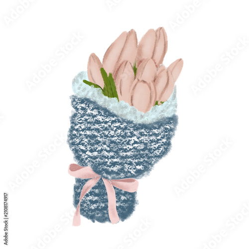 Foto Simple Tulip Bouquet