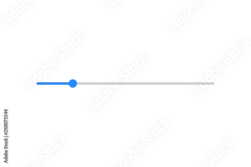 Canvastavla Single hairline progress bar with dot indicator
