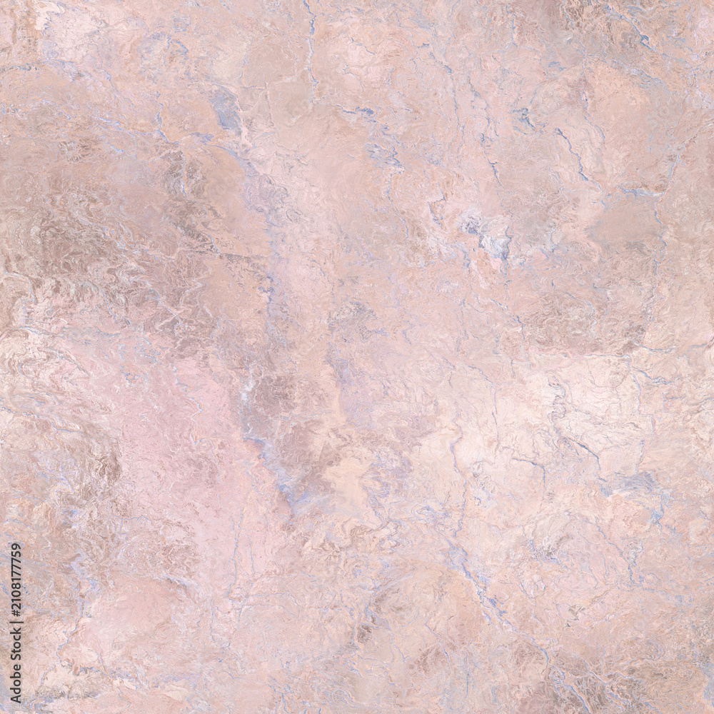 Fototapeta premium Seamless pattern of glassy pink marble texture.