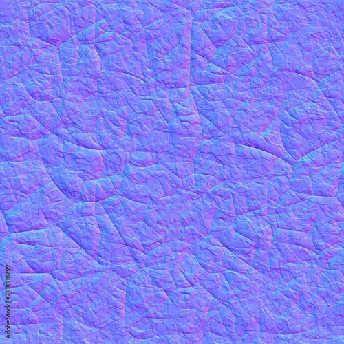 Fotografía Organic Cell Voronoi Pattern Normal Map