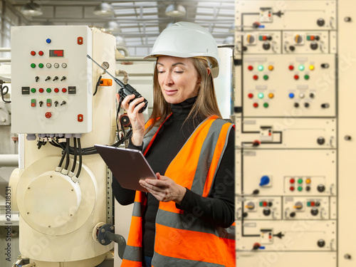 Industrial automation. Fema...