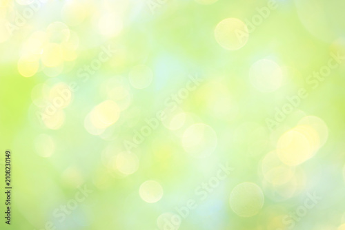 Summer vibe, golden bokeh on an abstract blurred background, softcolor nature