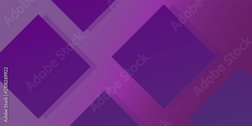 Foto Abstract Futuristic Purple Geometric Background with Layered Diamond Shapes, Neo