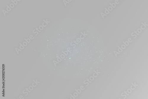 Glitter blue dust with scattered luminous particles and delicate sparkle effect png