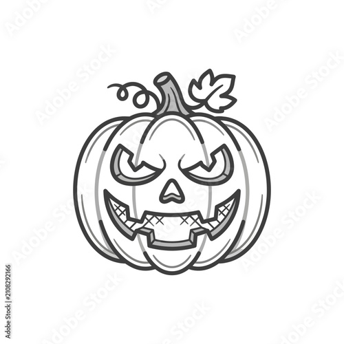 Photography Aggressive Halloween Jack O Lantern pumpkin head coloring sheet