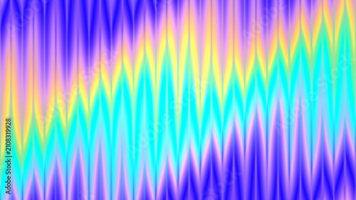 Obraz na płótnie Abstract vibrant gradient wave illustration featuring smooth color transitions a