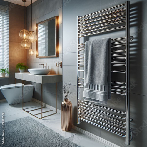 interior of a modern bathroom