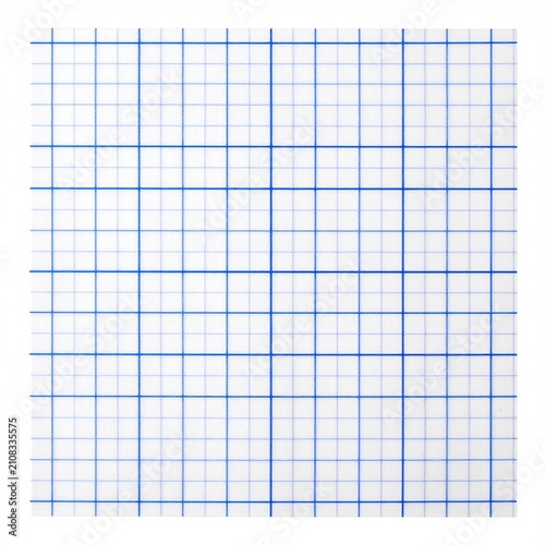 White paper with thin blue grid lines for graphing or drawing