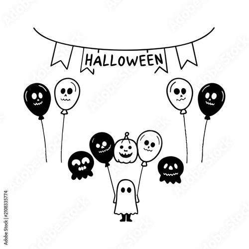 Halloween Silhouette Vector Bundle Collection